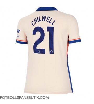 Chelsea Ben Chilwell #21 Replika Bortatröja Damer 2024-25 Kortärmad